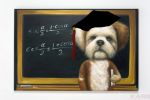 Obraz olejny Teacher Dog 80x120  - Kare Design 2